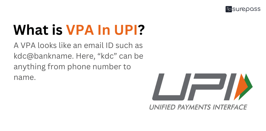 what is VPA in UPI