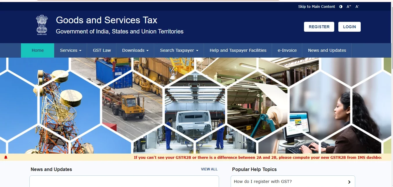 GST Registration Portal