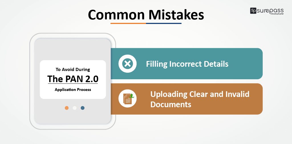 Mistakes to Avoid During the PAN 2.0 Application Process