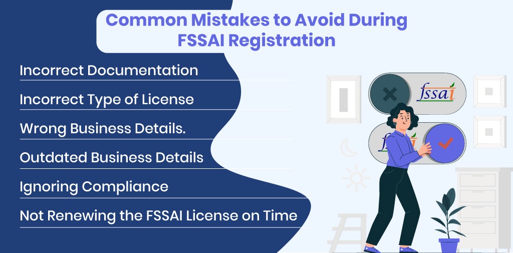 Common Mistakes to Avoid During FSSAI Registration
