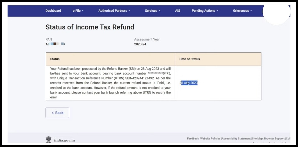 Income Tax Refund