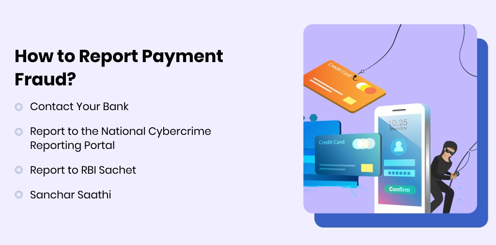 how to report payment fraud