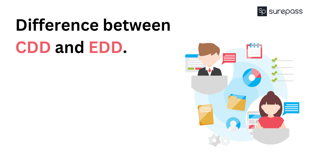 Difference between CDD and EDD