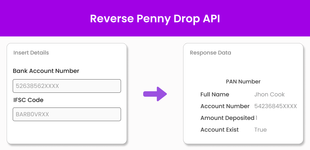 Reverse Penny Drop API Reverse Penny Drop API