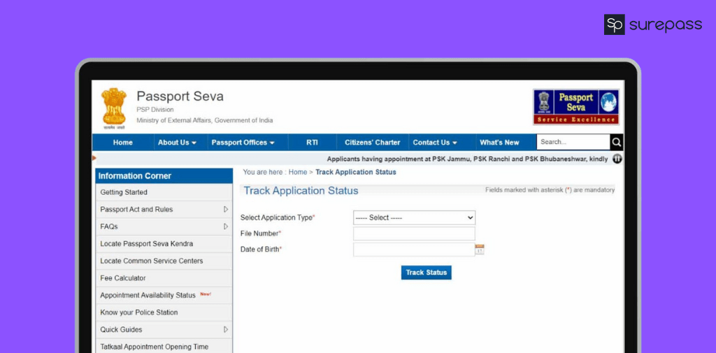 Passport Check API