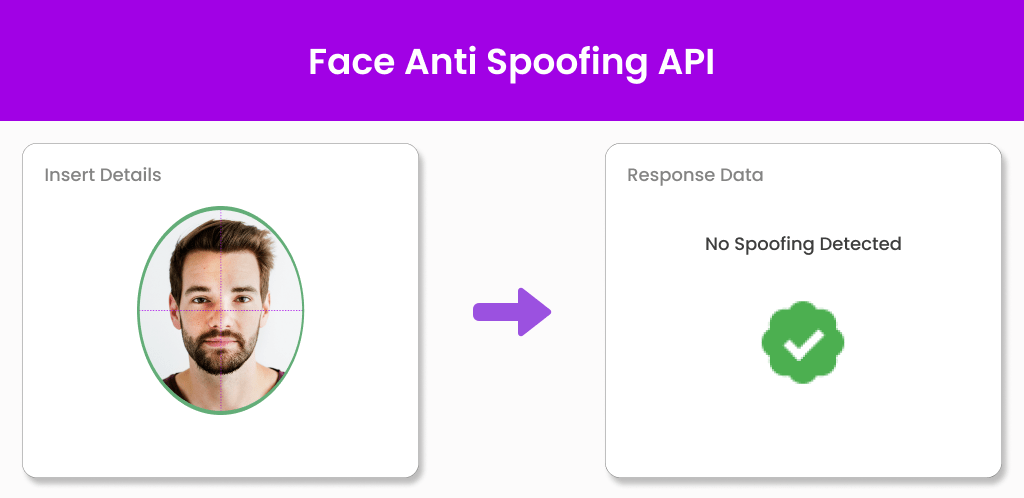 Face Anti Spoofing API Rectangle Image Face Anti Spoofing API