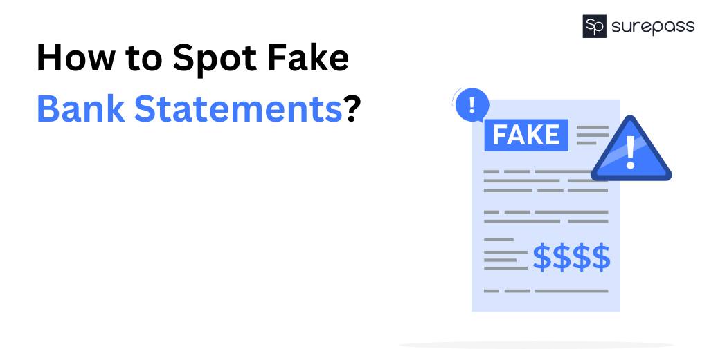 How to Spot Fake Bank Statements