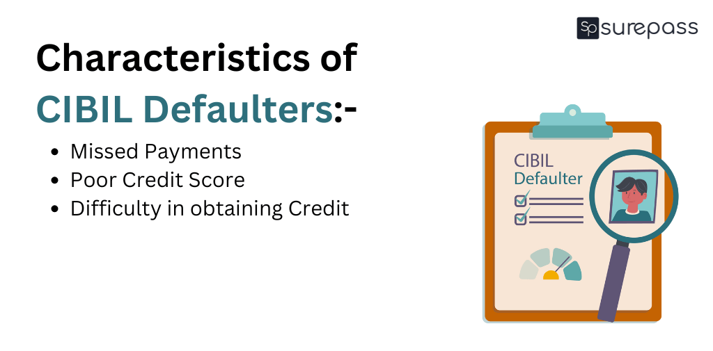 Characteristics of cibil defaulters