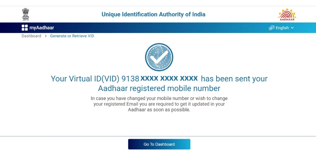 aadhaar registered mobile number