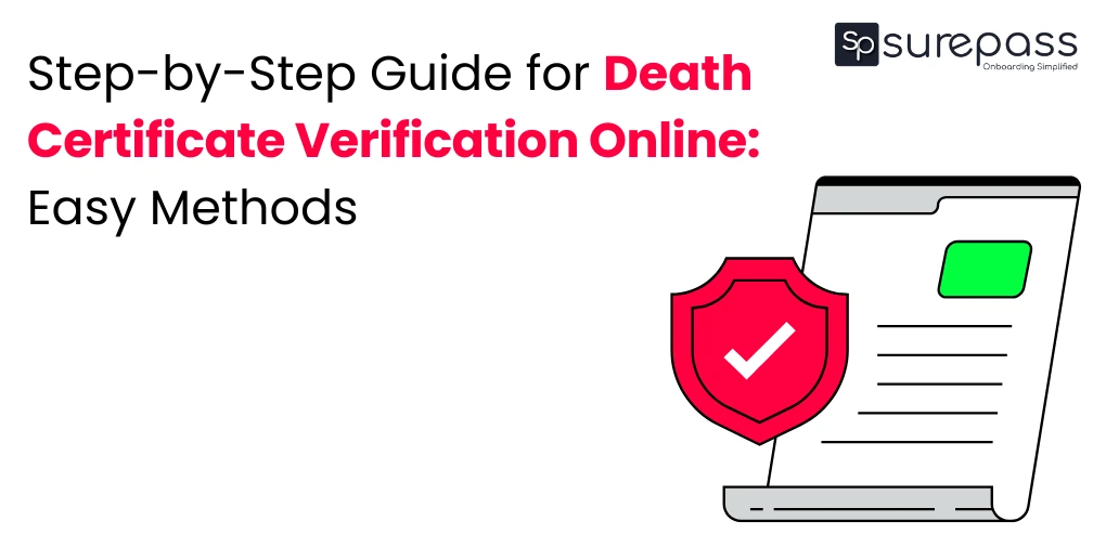 Death Certificate Verification Online