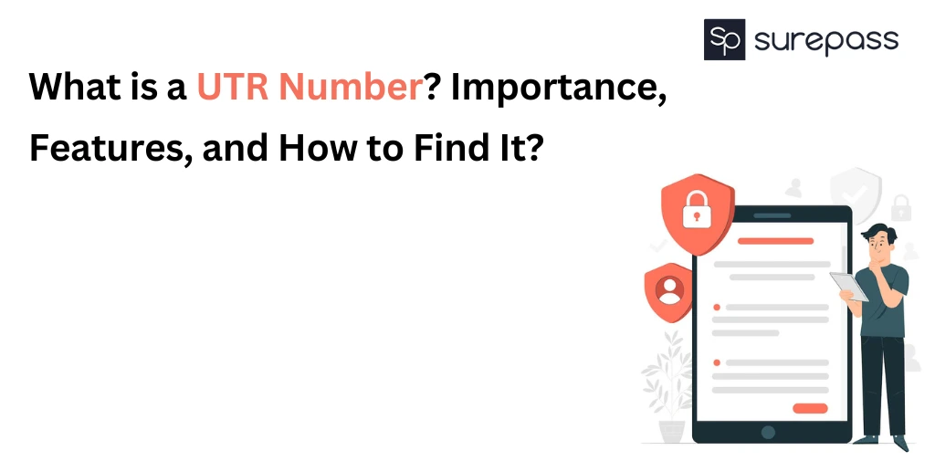 What is UTR Number?