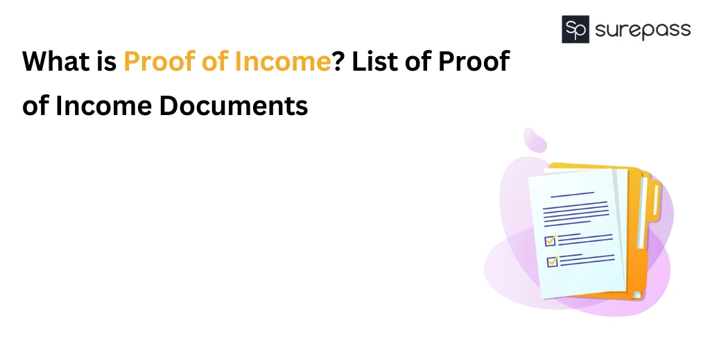 Proof of Income