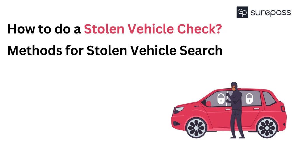 Stolen Vehicle Check