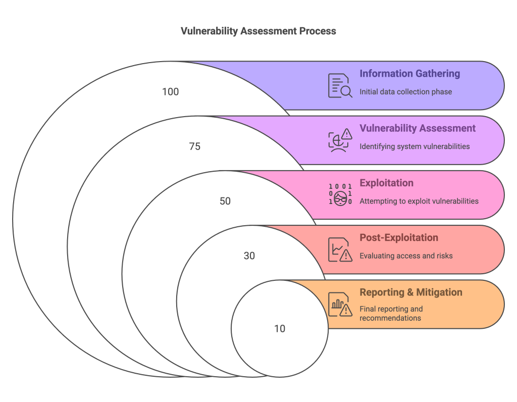 vulnerability assessment and penetration testing - visual selection VAPT