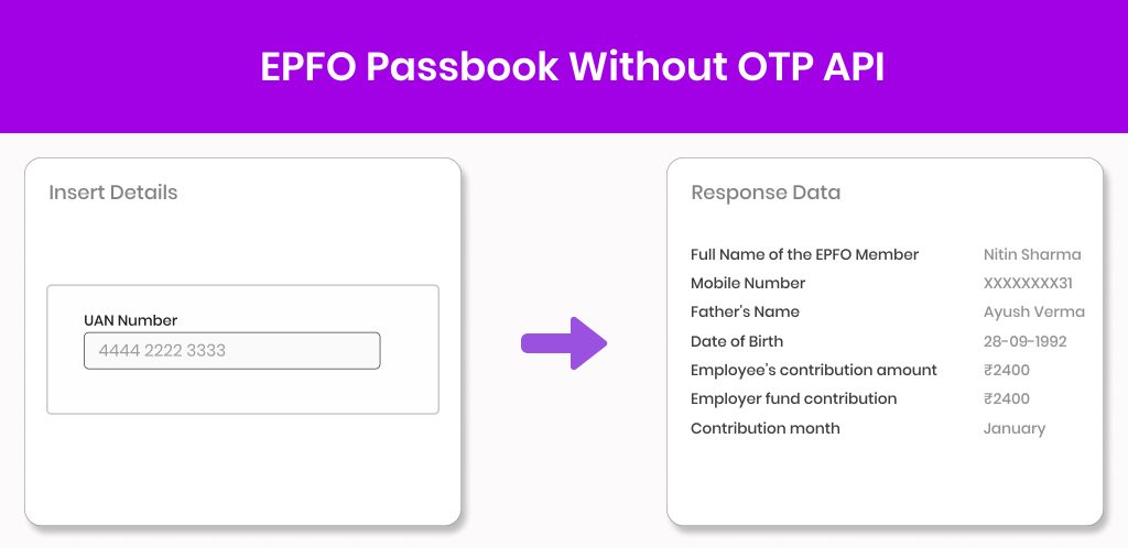 EPFO Passbook Without OTP APIrectangle EPFO Passbook Without OTP API