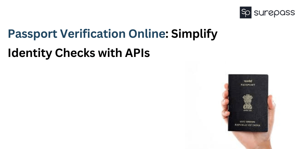 Passport verification online