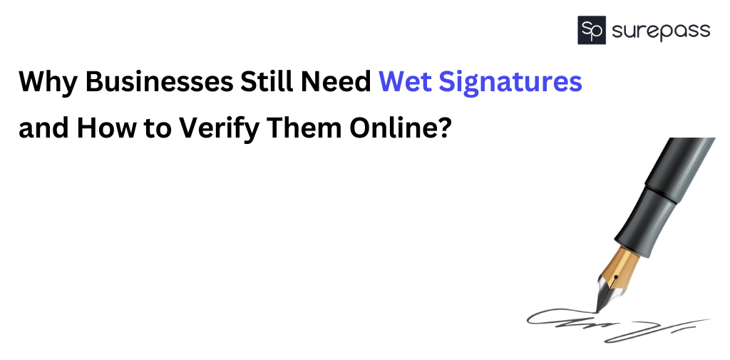 Wet Signature
